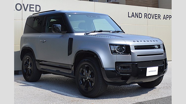 2024 認定中古車 Land Rover Defender 90 アイガーグレイ D300 AWD（AT） X-DYNAMIC SE