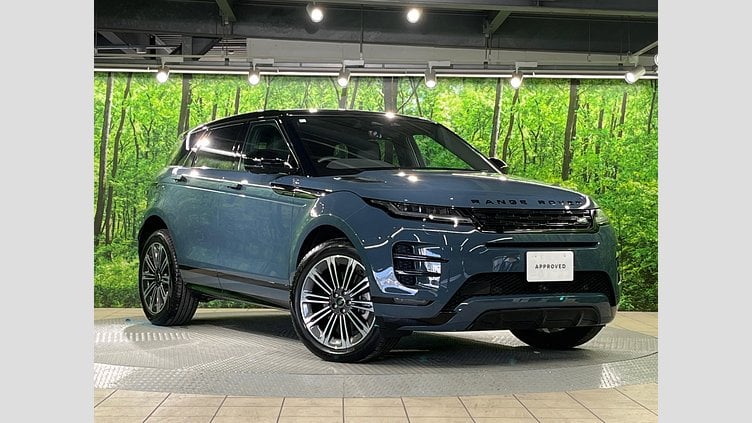 2024 認定中古車 Land Rover Range Rover Evoque トライベッカブルー P250（ガソリン） スタンダードホイールベース DYNAMIC HSE