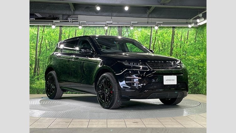 2024 認定中古車 Land Rover Range Rover Evoque サントリーニブラック P300eプラグインハイブリッド（ガソリン） スタンダードホイールベース DYNAMIC HSE