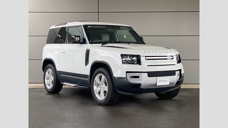 2022 認定中古車 Land Rover Defender 90 Fuji White 2.0 litre i4P Petrol HSE