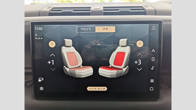 2024 認定中古車 Land Rover Defender 110 サントリーニブラック P525 AWD (AT) V8