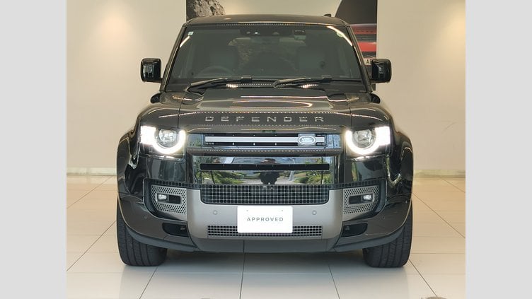 2024 認定中古車 Land Rover Defender 110 サントリーニブラック P525 AWD (AT) V8