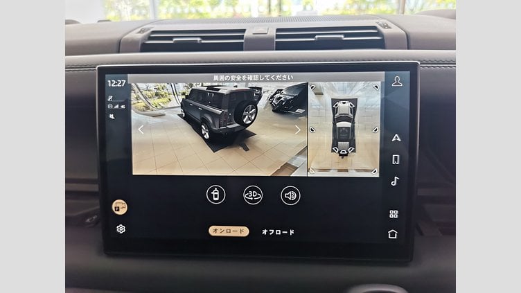 2024 認定中古車 Land Rover Defender 110 サントリーニブラック P525 AWD (AT) V8