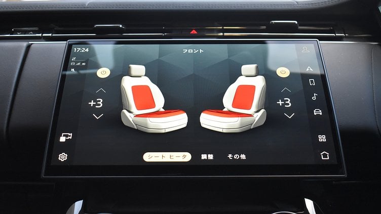 2023 認定中古車 Land Rover Range Rover Sport サントリーニブラック 3.0リッター6気筒300PSターボチャージドディーゼルMHEV（オートマチック） DYNAMIC S