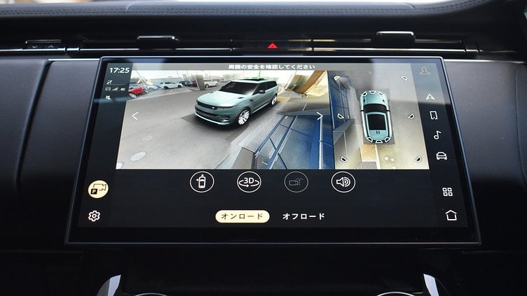2023 認定中古車 Land Rover Range Rover Sport サントリーニブラック 3.0リッター6気筒300PSターボチャージドディーゼルMHEV（オートマチック） DYNAMIC S