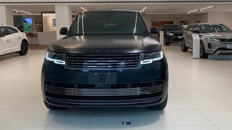 2024 新車 Land Rover Range Rover (1EU)Ligurian Black 利古里亞黑-緞光面 P615 汽油 (輕油電混合) 長軸距 SV