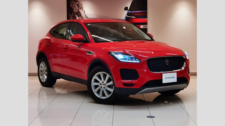 2018 認定中古車 Jaguar E-Pace カルデラレッド D180 オートマチック全輪駆動 S