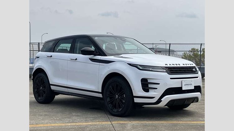 2024 認定中古車 Land Rover Range Rover Evoque オストゥーニパールホワイト D200マイルドハイブリッド（ディーゼル） DYNAMIC SE