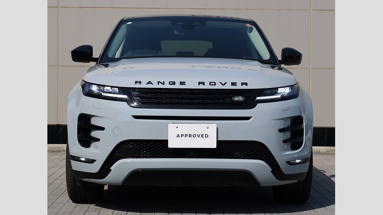 2024 認定中古車 Land Rover Range Rover Evoque アロイオスグレイ D200マイルドハイブリッド（ディーゼル） スタンダードホイールベース DYNAMIC SE