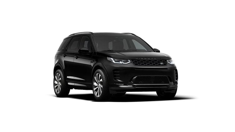 2025 Nowy Land Rover Discovery Sport Santorini Black D200 Standardowy rozstaw osi Dynamic HSE