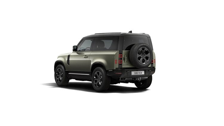 2025 Nowy Land Rover Defender 90 Pangea Green D250 X-Dynamic HSE