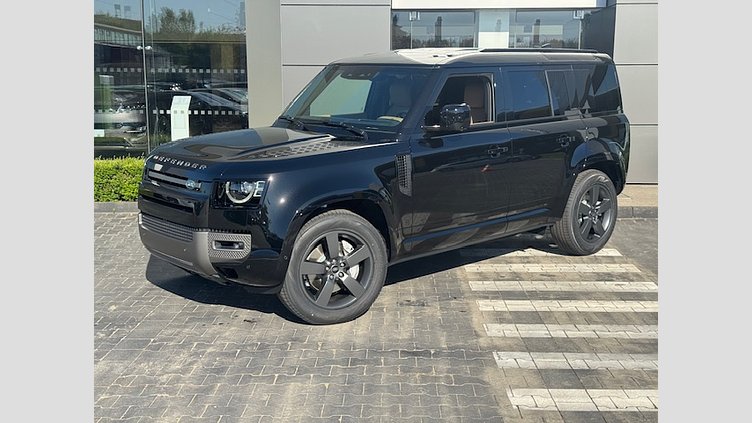 2025 SKLADOVÉ VOZIDLÁ Land Rover Defender 110 Santorini Black NEW LAND ROVER DEFENDER 3.0 300K