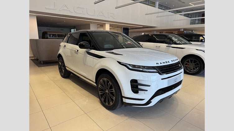 2025 SKLADOVÉ VOZIDLÁ Land Rover Range Rover Evoque Fuji White NEW Land Rover RANGE ROVER EVOQUE, 2.0D,MHEV204 k AWD Auto Dynamic SE