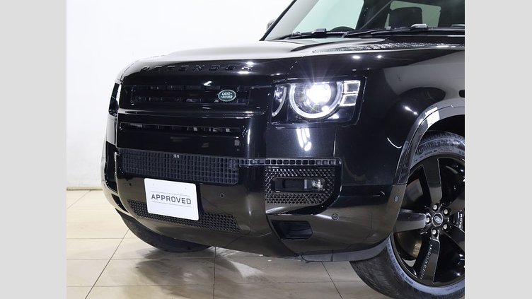 2024 認定中古車 Land Rover Defender 90 サントリーニブラック P525 AWD (AT) V8