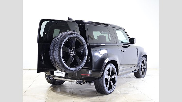 2024 認定中古車 Land Rover Defender 90 サントリーニブラック P525 AWD (AT) V8