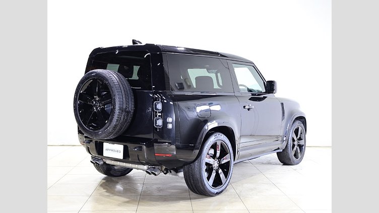 2024 認定中古車 Land Rover Defender 90 サントリーニブラック P525 AWD (AT) V8
