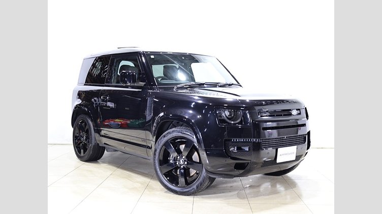 2024 認定中古車 Land Rover Defender 90 サントリーニブラック P525 AWD (AT) V8