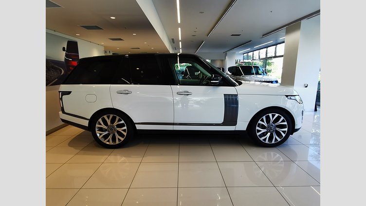 2018 認定中古車 Land Rover Range Rover Fuji White 3.0 V6 Dsl Mono Turbo Std Flow AUTOBIOGURAPHY