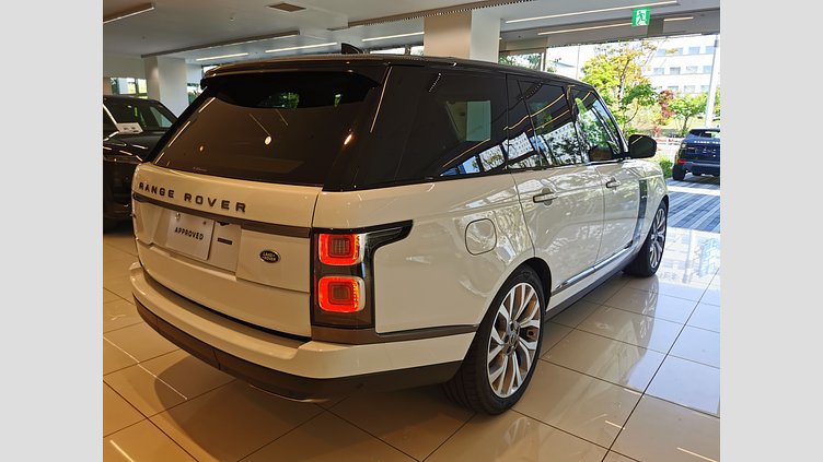 2018 認定中古車 Land Rover Range Rover Fuji White 3.0 V6 Dsl Mono Turbo Std Flow AUTOBIOGURAPHY