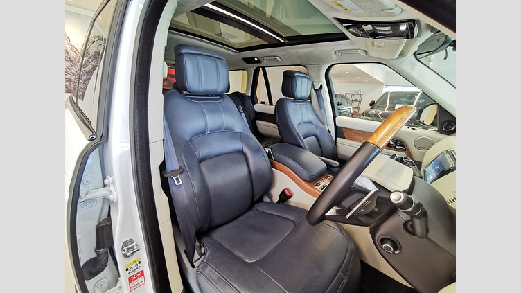 2018 認定中古車 Land Rover Range Rover Fuji White 3.0 V6 Dsl Mono Turbo Std Flow AUTOBIOGURAPHY