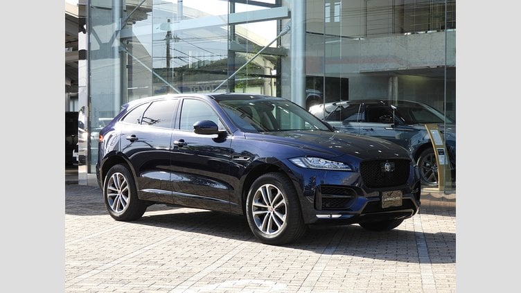 2020 認定中古車 Jaguar F-Pace Portofino Blue 2.0L I4 Pet Mid DOHC AJ200 P250 R-Sport