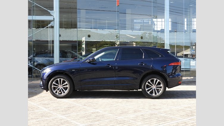 2020 認定中古車 Jaguar F-Pace Portofino Blue 2.0L I4 Pet Mid DOHC AJ200 P250 R-Sport