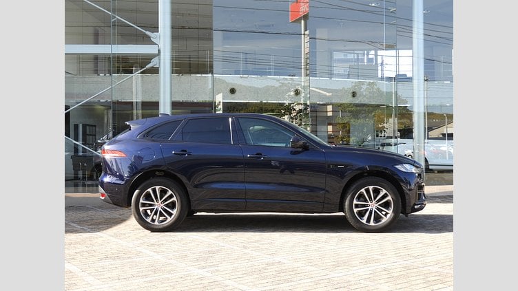 2020 認定中古車 Jaguar F-Pace Portofino Blue 2.0L I4 Pet Mid DOHC AJ200 P250 R-Sport