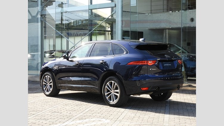 2020 認定中古車 Jaguar F-Pace Portofino Blue 2.0L I4 Pet Mid DOHC AJ200 P250 R-Sport