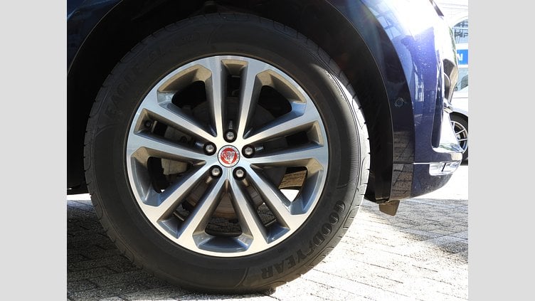 2020 認定中古車 Jaguar F-Pace Portofino Blue 2.0L I4 Pet Mid DOHC AJ200 P250 R-Sport