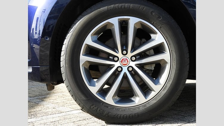 2020 認定中古車 Jaguar F-Pace Portofino Blue 2.0L I4 Pet Mid DOHC AJ200 P250 R-Sport