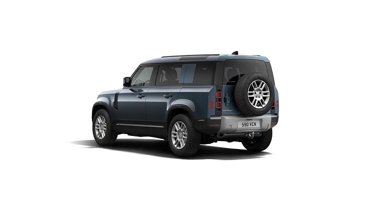 2025 Nýr bíll Land Rover Defender 110 Tasman Blue Petrol Plug-in Electric Hybrid S