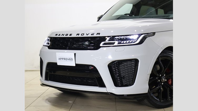 2022 認定中古車 Land Rover Range Rover Sport SVO Premium Palette Grey 5.0L V8スーパーチャージドガソリン 575PS SVR