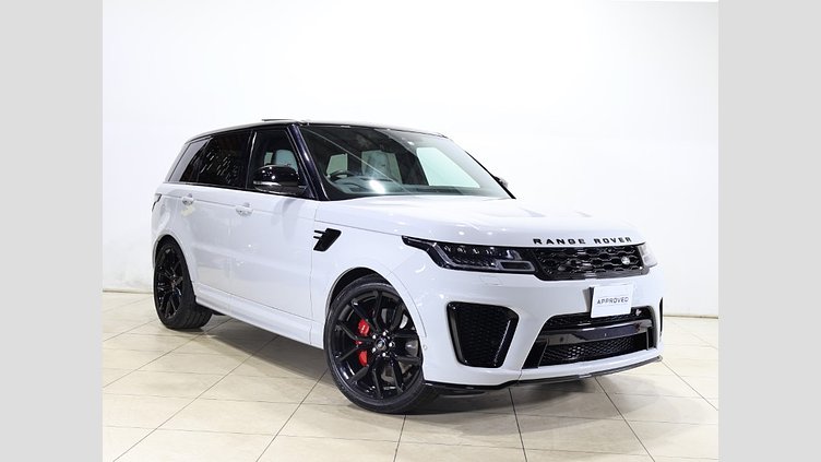 2022 認定中古車 Land Rover Range Rover Sport SVO Premium Palette Grey 5.0L V8スーパーチャージドガソリン 575PS SVR