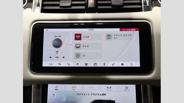 2022 認定中古車 Land Rover Range Rover Sport SVO Premium Palette Grey 5.0L V8スーパーチャージドガソリン 575PS SVR