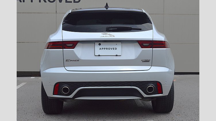 2020 認定中古車 Jaguar E-Pace ユーロンホワイト D180 オートマチック全輪駆動 CHEQUERED FLAG