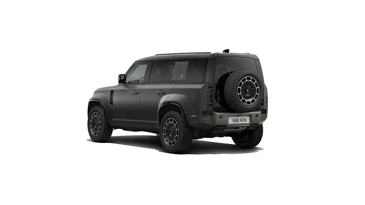 2025 New Land Rover Defender 110 Faroe Green P635 Petrol V8 Mild Hybrid OCTA Edition One