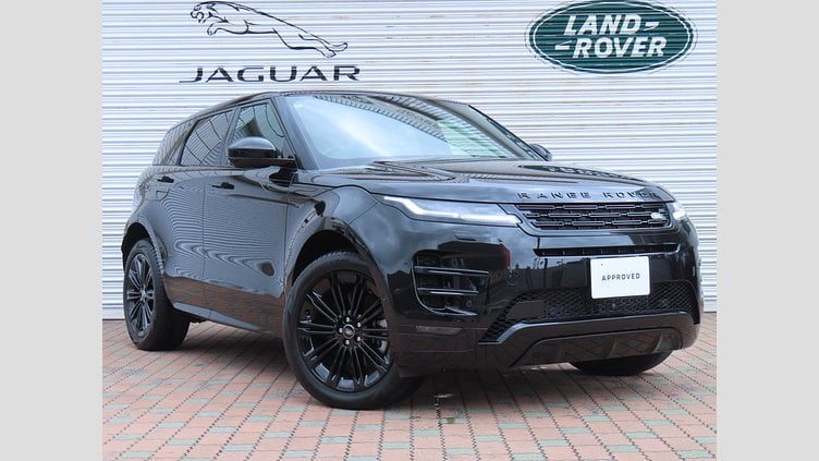 2024 認定中古車 Land Rover Range Rover Evoque サントリーニブラック P300eプラグインハイブリッド（ガソリン） スタンダードホイールベース DYNAMIC HSE
