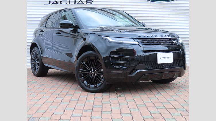 2024 認定中古車 Land Rover Range Rover Evoque サントリーニブラック P300eプラグインハイブリッド（ガソリン） スタンダードホイールベース DYNAMIC HSE