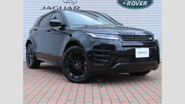 2024 認定中古車 Land Rover Range Rover Evoque サントリーニブラック P300eプラグインハイブリッド（ガソリン） スタンダードホイールベース DYNAMIC HSE
