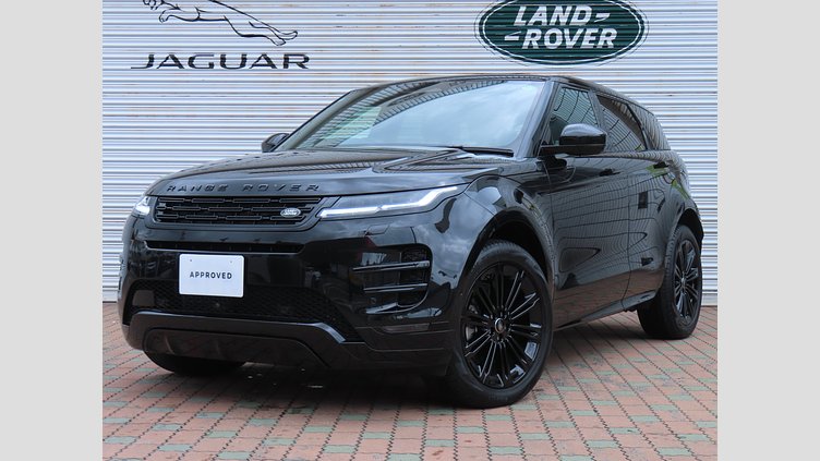 2024 認定中古車 Land Rover Range Rover Evoque サントリーニブラック P300eプラグインハイブリッド（ガソリン） スタンダードホイールベース DYNAMIC HSE
