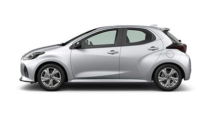 2025 Uusi Mazda 2 Hybrid Stormy Silver 1,5(116) Exclusive-Line (2)