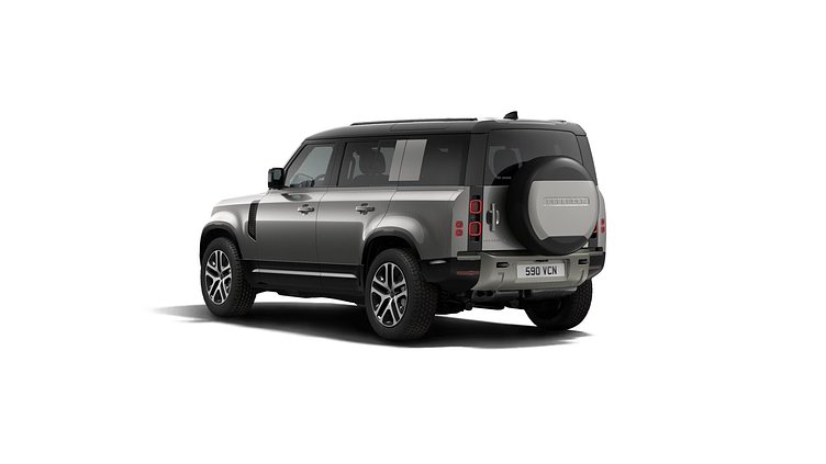 2025 新車 Land Rover Defender 110 シリコンシルバー D350 ディーゼルマイルドハイブリッド X-Dynamic SE
