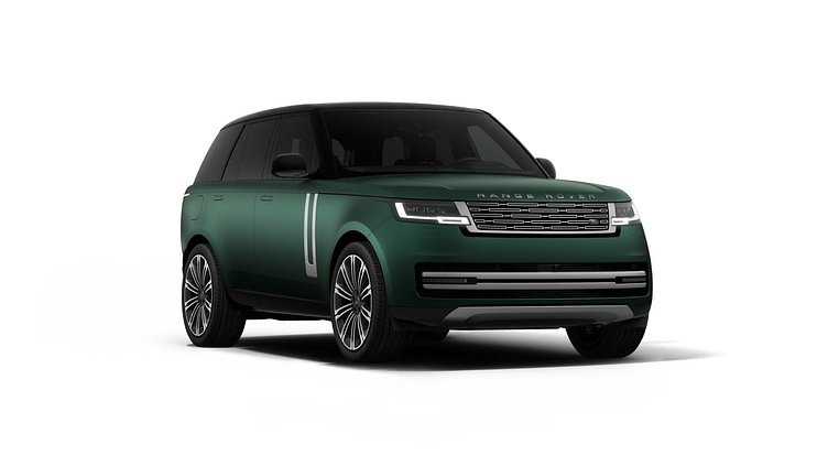 2025 Nuevo Land Rover Range Rover British Racing Green - Acabado Satinado P530 Gasolina MHEV Standard Wheelbase HSE
