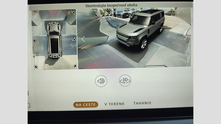 2025 Approved/Jazdené Land Rover Defender 130 Santorini Black 4x4 5.0 V8 P500 A/T AWD