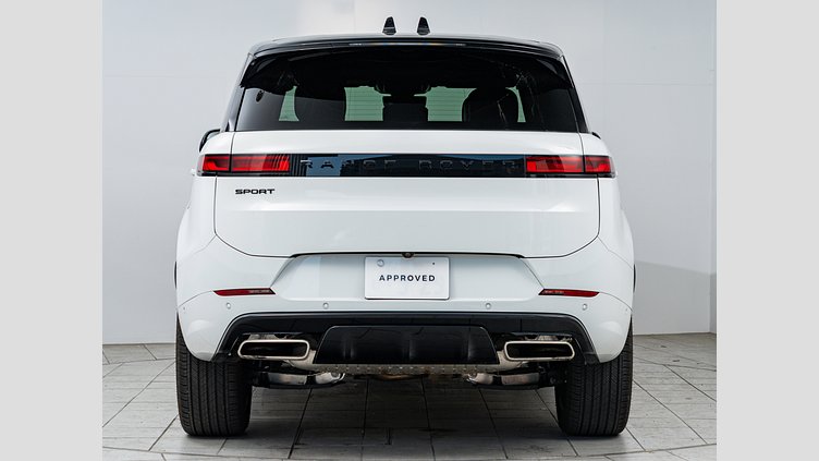 2025 認定中古車 Land Rover Range Rover Sport フジホワイト P550eプラグインハイブリッド（ガソリン） スタンダードホイールベース Dynamic SE