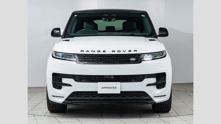 2025 認定中古車 Land Rover Range Rover Sport フジホワイト P550eプラグインハイブリッド（ガソリン） スタンダードホイールベース Dynamic SE