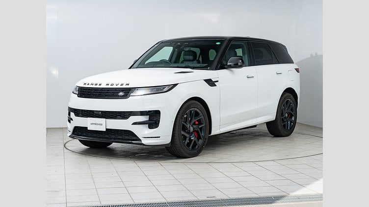 2025 認定中古車 Land Rover Range Rover Sport フジホワイト P550eプラグインハイブリッド（ガソリン） スタンダードホイールベース Dynamic SE