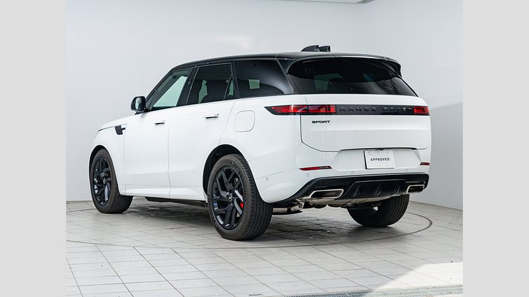 2025 認定中古車 Land Rover Range Rover Sport フジホワイト P550eプラグインハイブリッド（ガソリン） スタンダードホイールベース Dynamic SE