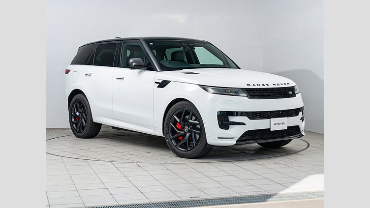 2025 認定中古車 Land Rover Range Rover Sport フジホワイト P550eプラグインハイブリッド（ガソリン） スタンダードホイールベース Dynamic SE