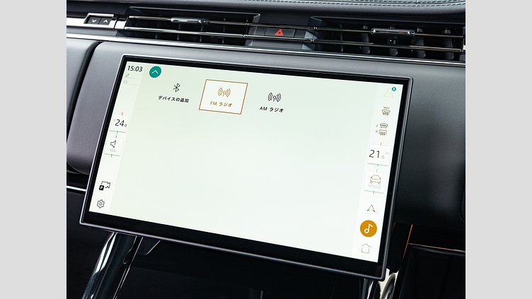 2025 認定中古車 Land Rover Range Rover Sport フジホワイト P550eプラグインハイブリッド（ガソリン） スタンダードホイールベース Dynamic SE